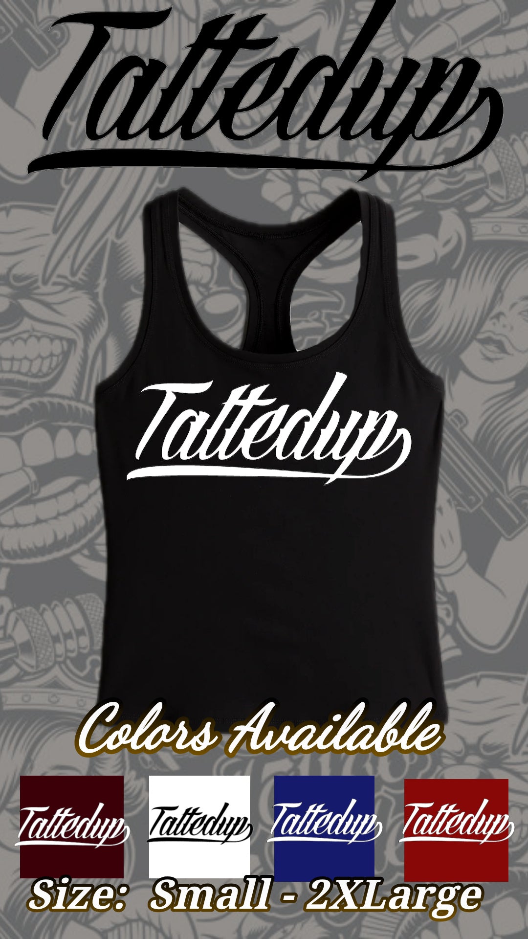 Tattedup Tank Top Woman