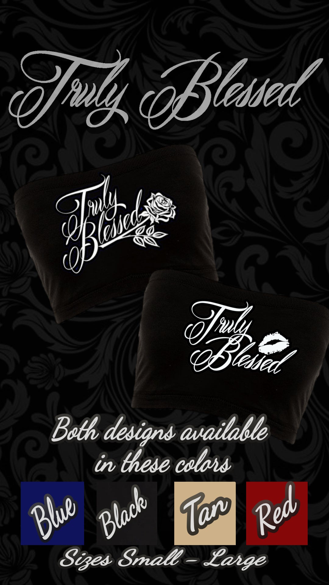 Ladies Kiss Tube Tops