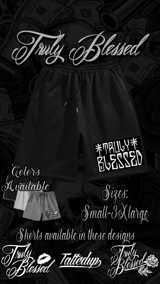 Truly Blessed G style Sweat Shorts